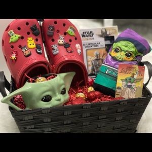 Personalized crocs gift box.